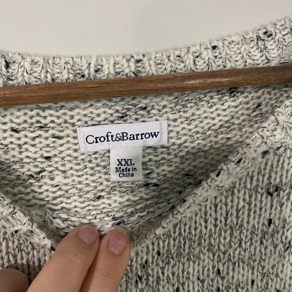 Croft & Barrow - Marbled Knit Sweater - Picture 2 of 14